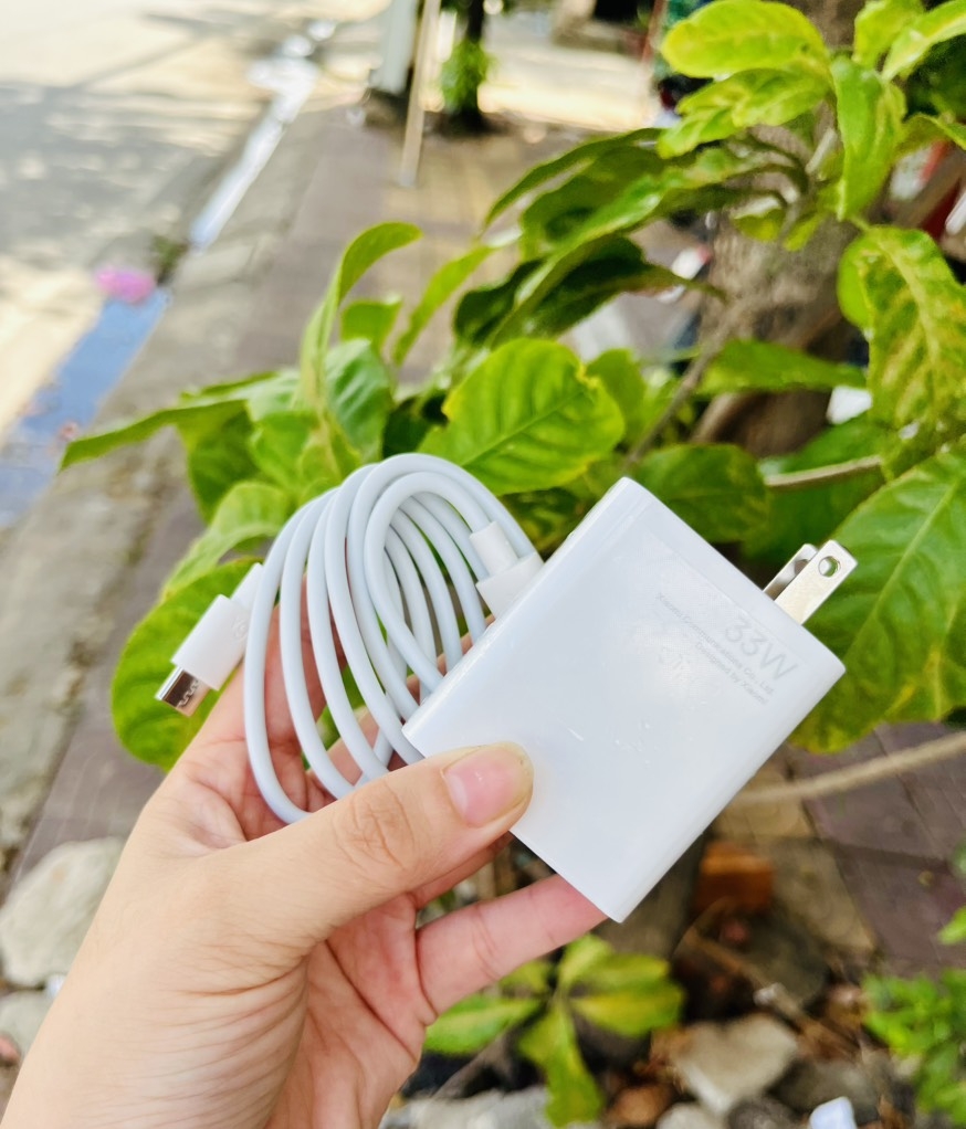 BỘ SẠC NHANH 33W XIAOMI KÈM CÁP USB RA TYPE-C (5)