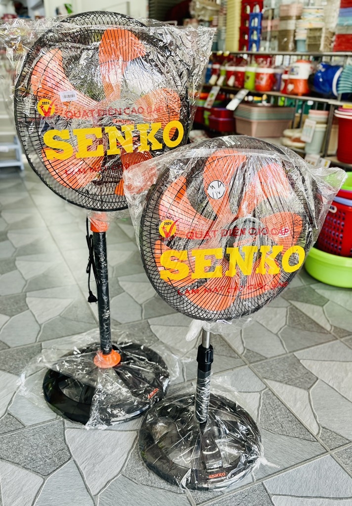 QUẠT CÔNG NGHIỆP ĐỨNG SENKO 5 CÁNH 65W BẢO HÀNH 2 NĂM SIZE 43cm (30)