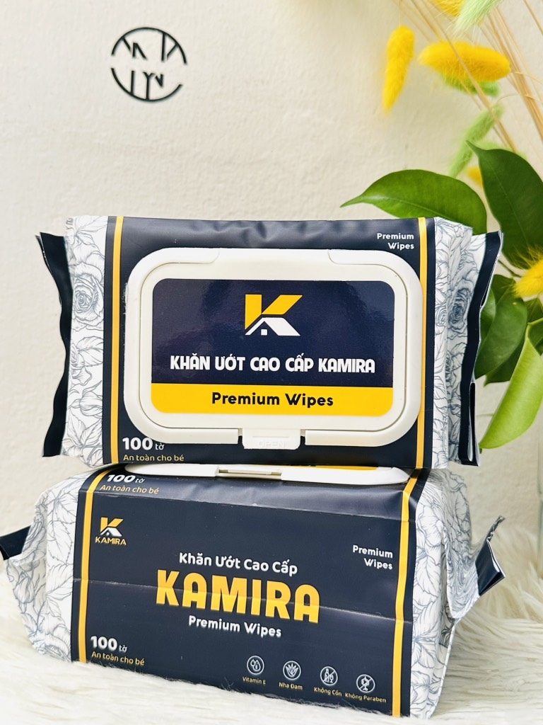 KHĂN ƯỚT KAMIRA CAO CẤP 100 TỜ BỊCH LỚN (2)