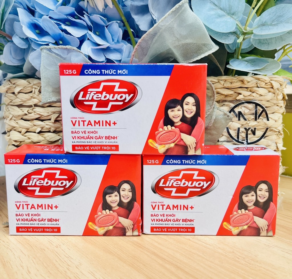 XÀ BÔNG LIFEBUOY 125G XANH ĐỎ (1)