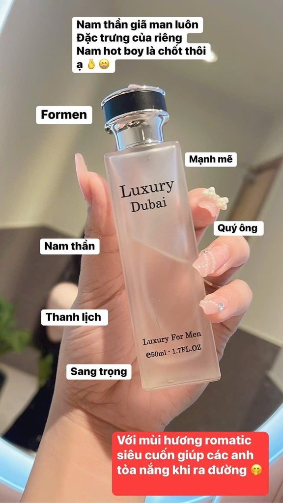 NƯỚC HOA DUBAI LUXURY, LẺ TT TRÊN 200K (15) '