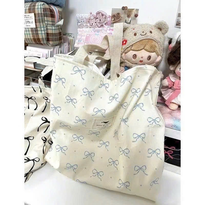 TÚI ĐEO VAI HOẠ TIẾT NƠ VINTAGE (3)