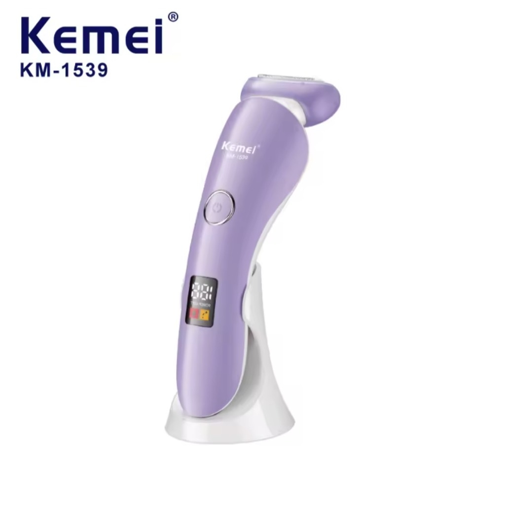 MÁY CẠO LÔNG TOÀN THÂN CHO NỮ CHÍNH HÃNG KEMEI CHỐNG NƯỚC MÀN LCD (20)