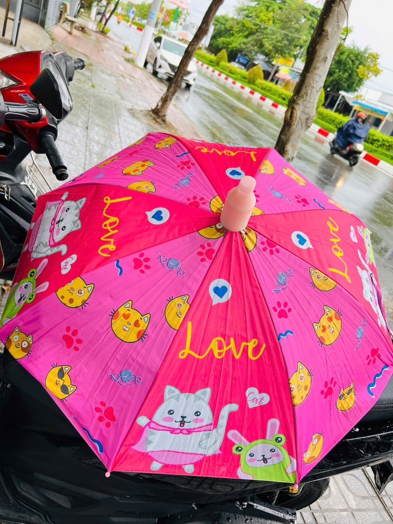 Cây dù che mưa cho bé hình động vật (6)
