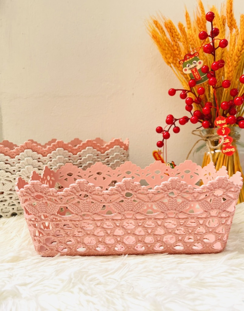 GIỎ SAO CHỮ NHẬT SIZE TRUNG 25cm x 15cm MÃ 4015 (1)