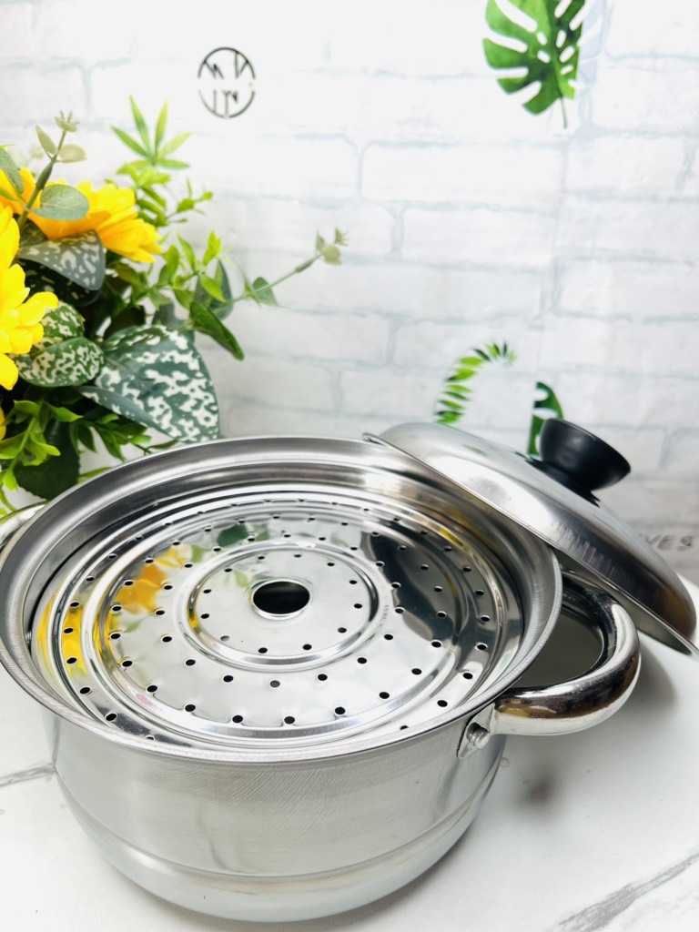 NỒI HẤP INOX 21cm CÓ VỈ (4)