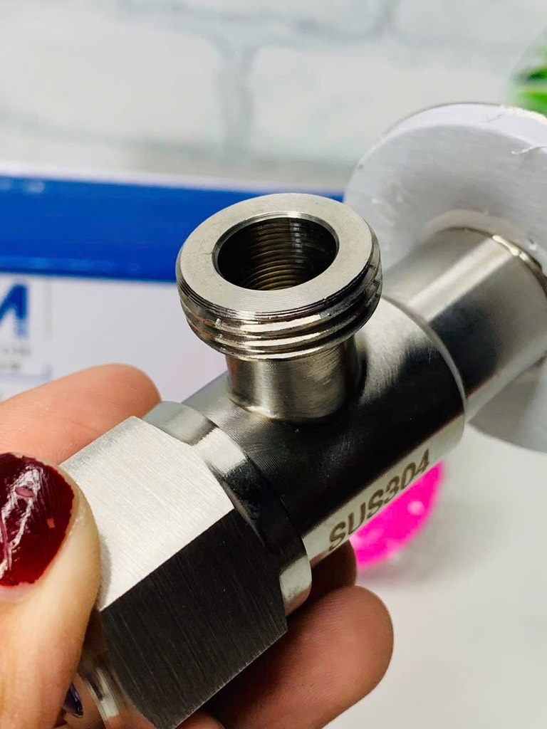 Đầu Chia Vòi Nước Inox 304 1 Ra 2 Có Nắp Đậy (4)
