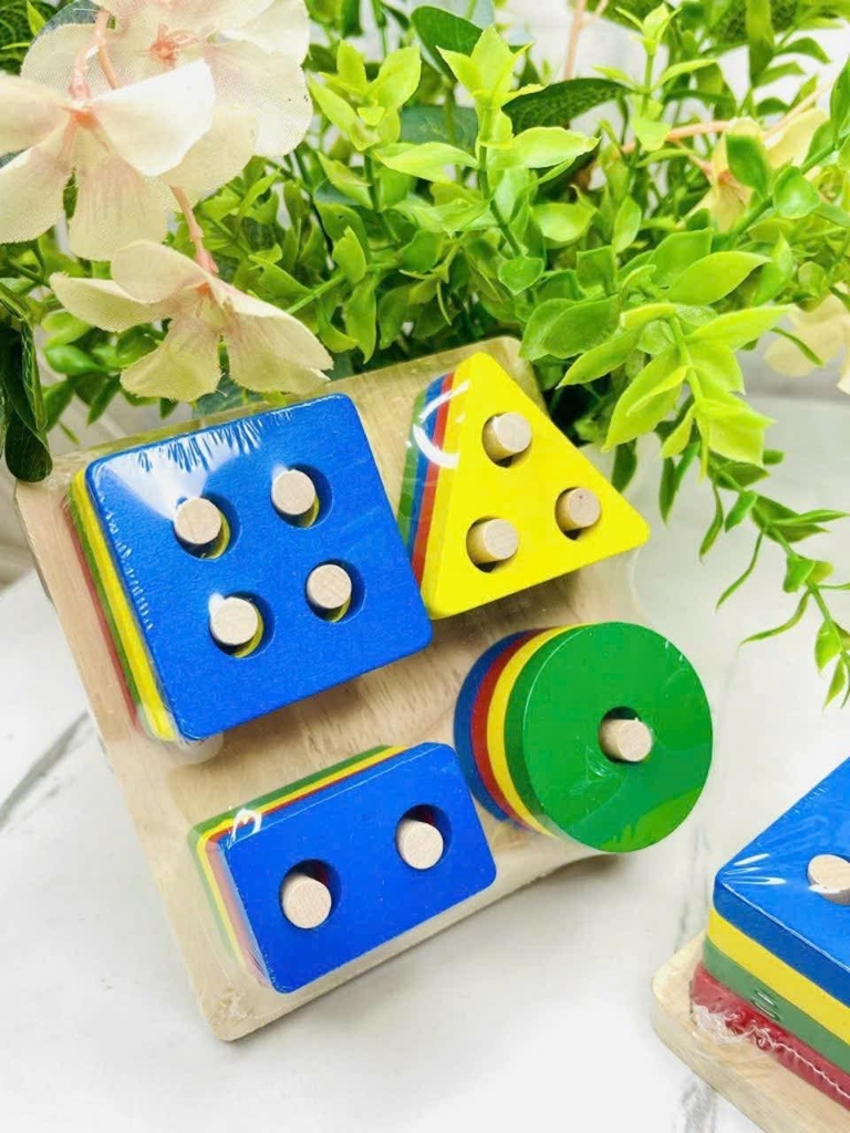 ĐỒ CHƠI RÁP HÌNH TOÁN HỌC BẰNG GỖ PHÁT TRIỂN TRÍ TUỆ CHO BÉ