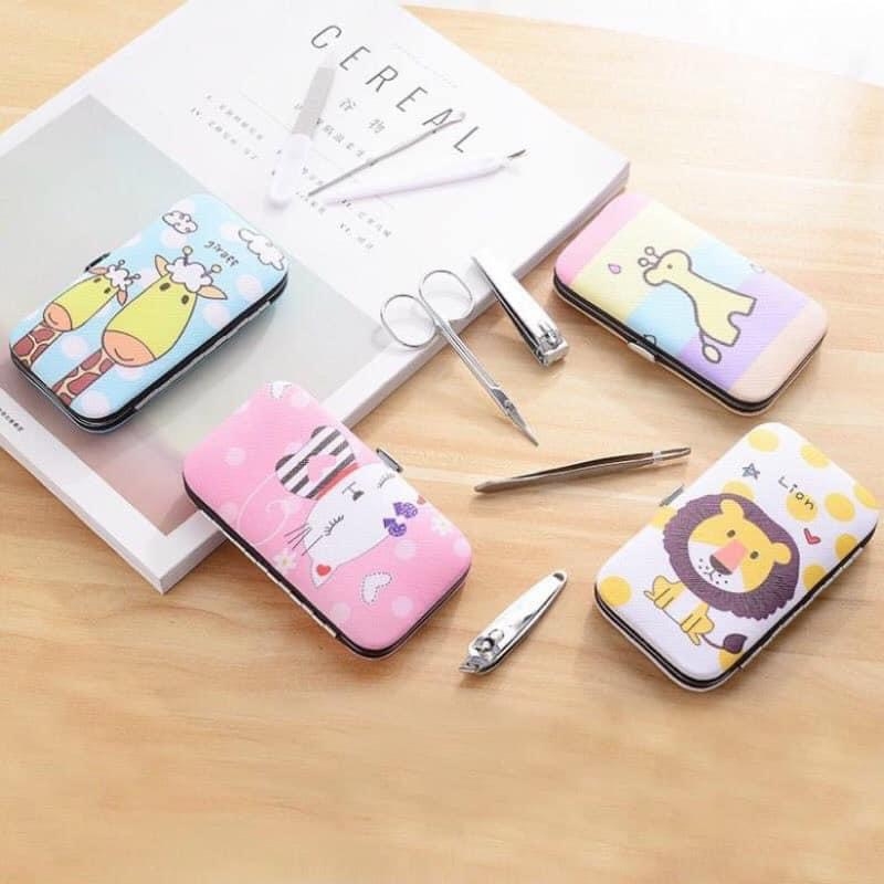 Bộ Làm Móng 7 Món Bao Da Hình Thú (2)