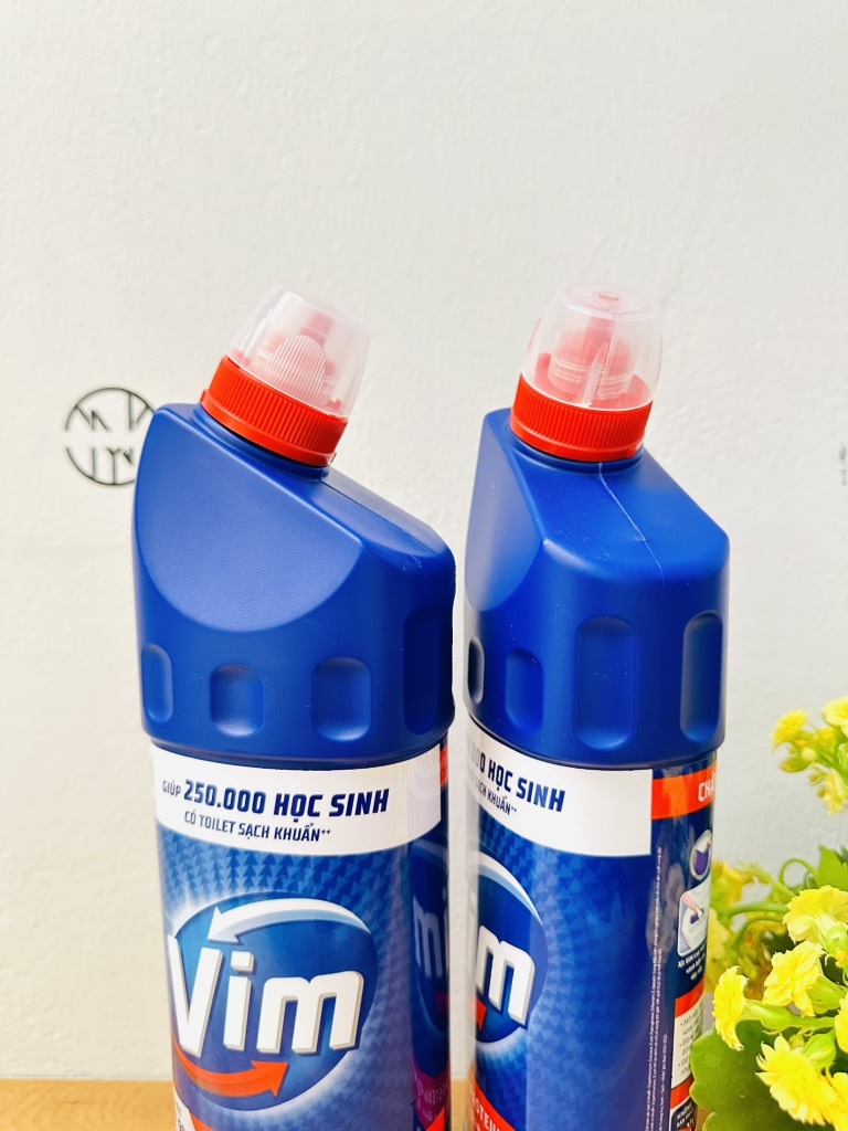 CHAI TẨY RỬA BỒN CẦU NHÀ TẮM VIM CHÍNH HÃNG 880ml ( Ko áp dụng cho giảm 10%) (2)