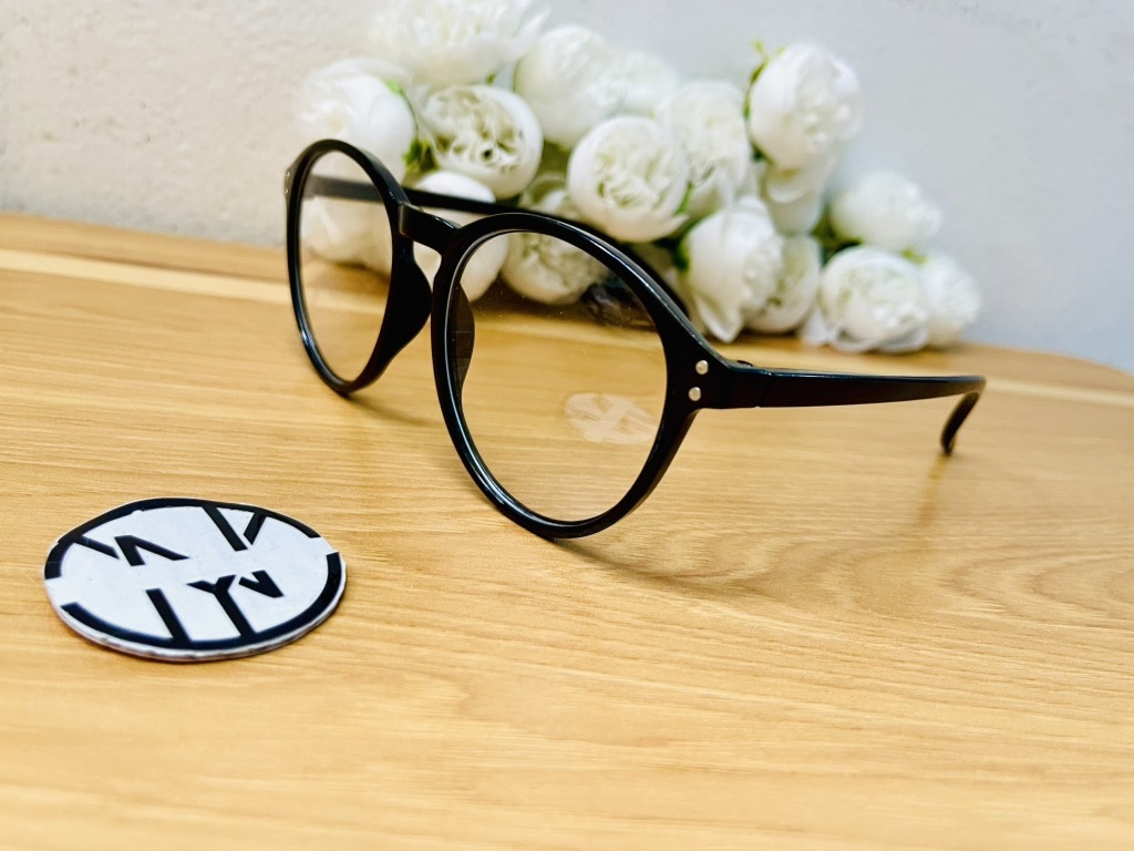 KÍNH NGỐ TRÒN 2 CHẤM , GIẢ CẬN XINH (3)