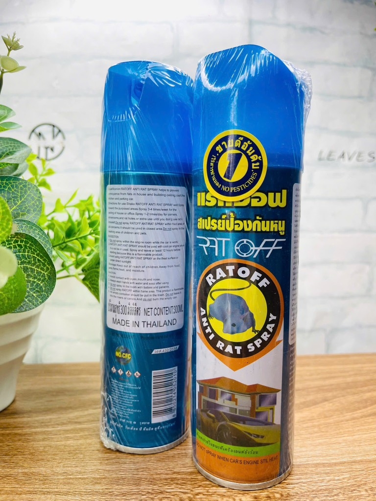 Chai Xịt Đuổi Chuột Thái Lan 200ml (4)