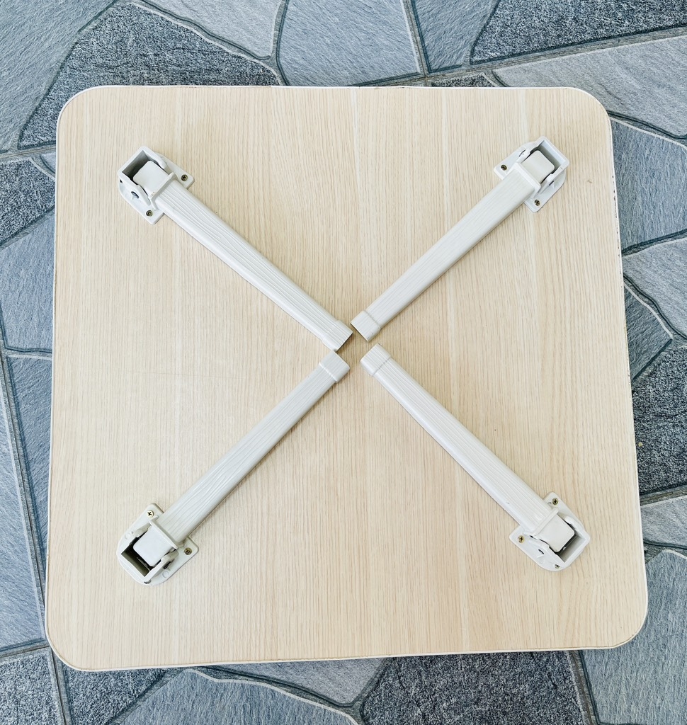 BÀN GỖ XẾP 4 CHÂN 60x60 HÌNH VUÔNG (7)
