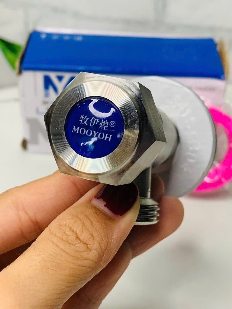 Đầu Chia Vòi Nước Inox 304 1 Ra 2 Có Nắp Đậy (4)