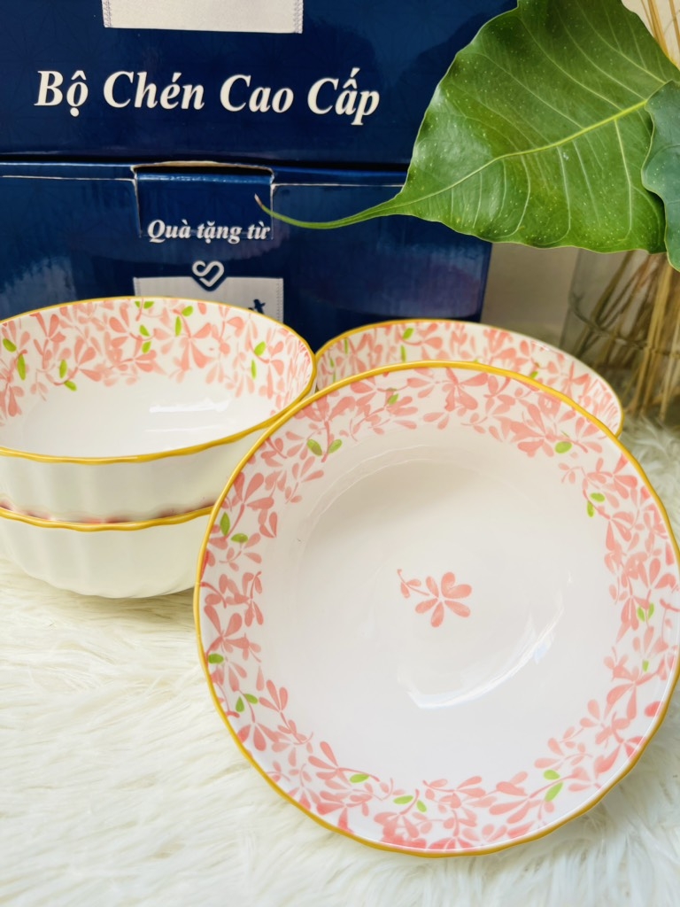 BỘ 4 CHÉN HỘP QUÀ COMFO XỊN