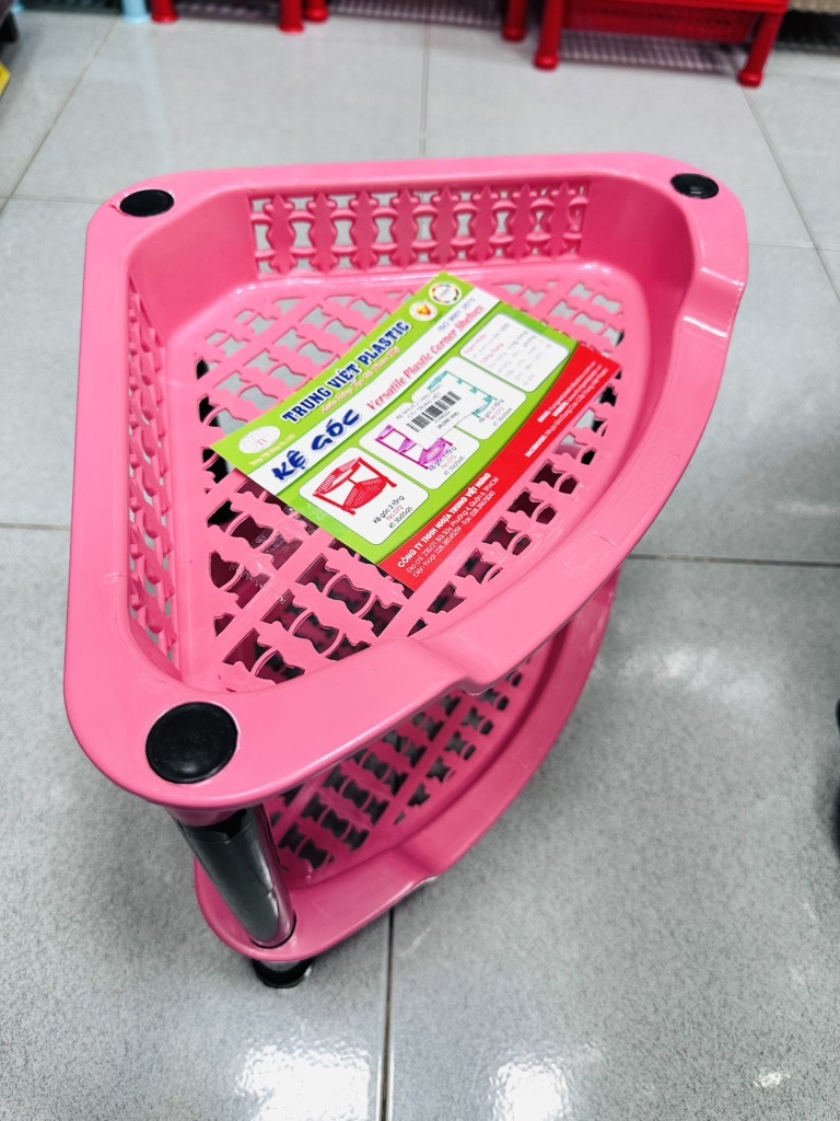 KỆ NHỰA 2 TẦNG HÀNG CTY TRUNG VIỆT