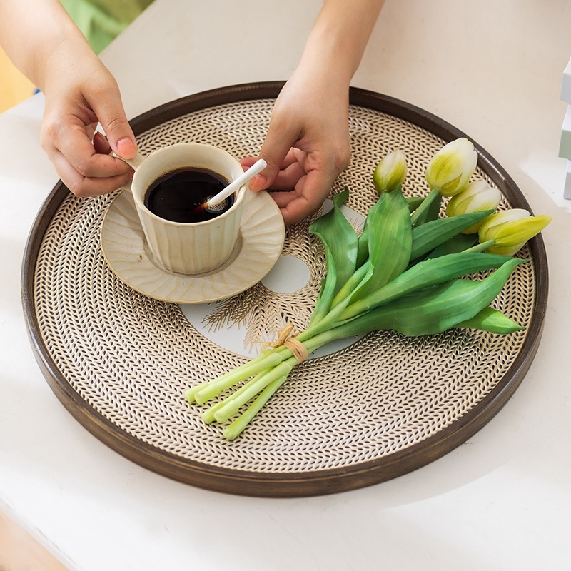 TẤM LÓT TRÒN TRANG TRÍ DECOR ĐỂ BÌNH HOA CỰC ĐẸP (2)