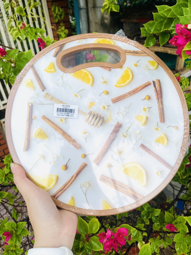 THỚT NHỰA HÌNH HOA QUẢ LOẠI DẦY 30cm (2)