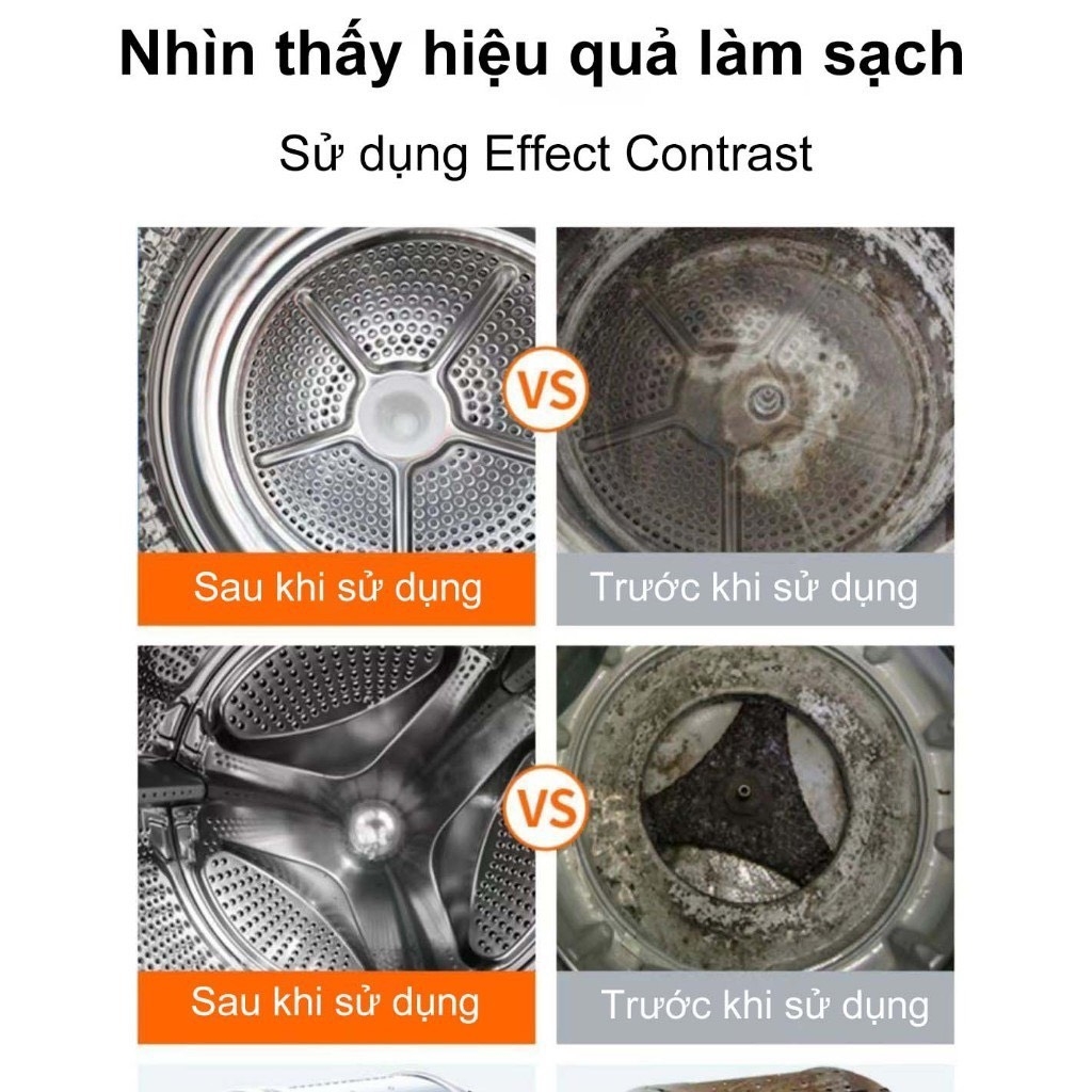 Dung Dịch Vàng Vệ Sinh Lồng Máy Giặt 500ml
