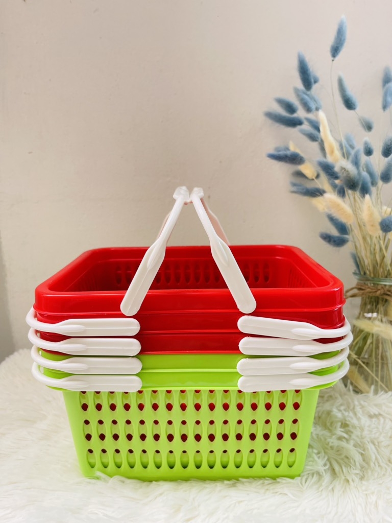 GIỎ 2 QUAI SIZE VỪA , NHIỀU MÀU (2)