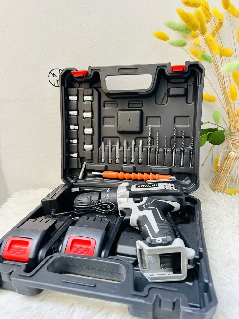 BỘ MÁY KHOAN BẮN VÍT 2 PIN HITACHI 36V (40)