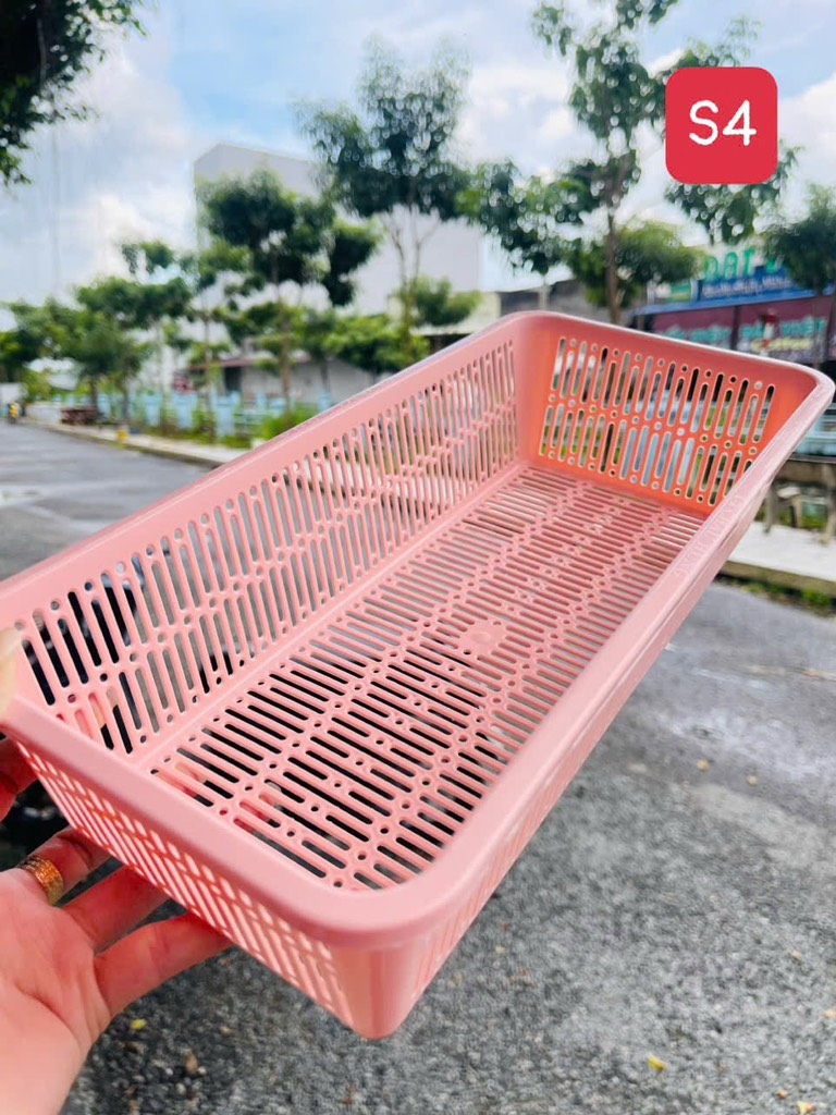 RỔ NHỰA DÀI HÀNG CTY 35x16cm (1)