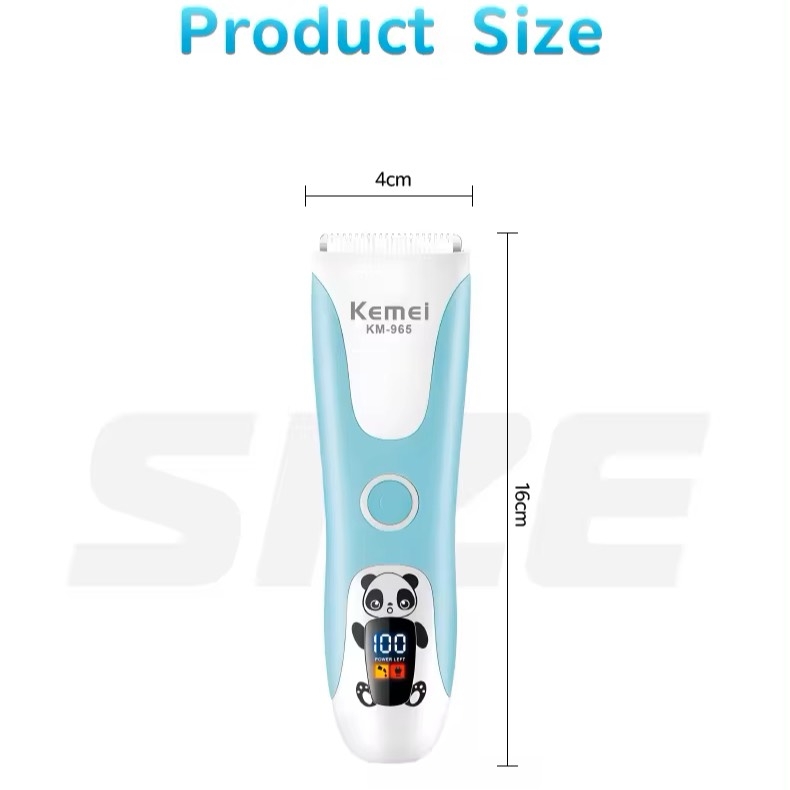 Tông Đơ Cắt Tóc Cho Bé Kemei CHÍNH HÃNG 965 (2)