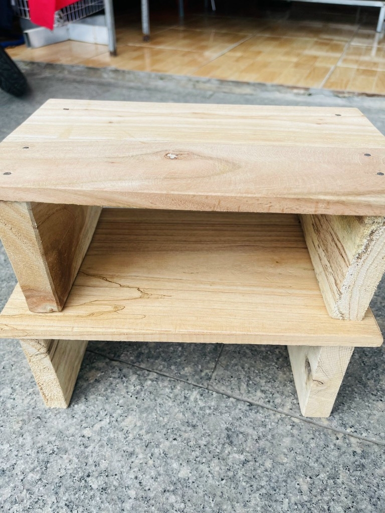 GHẾ ĐÒN BẰNG GỖ NHỎ GỌN (1)