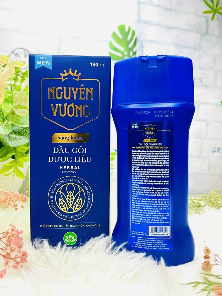 Dầu Gội Đầu Nguyên Vương 180ml Sạch Gầu Cho Nam (4)