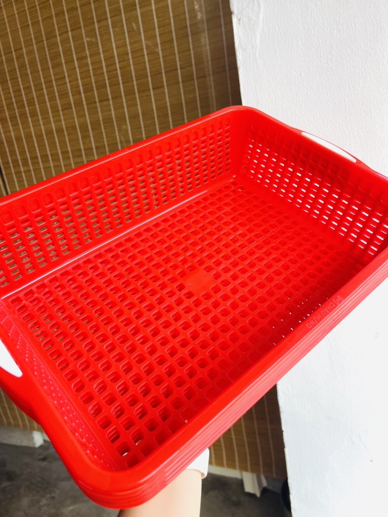 RỔ NHỰA HÌNH CHỮ NHẬT 38x26cm (1)