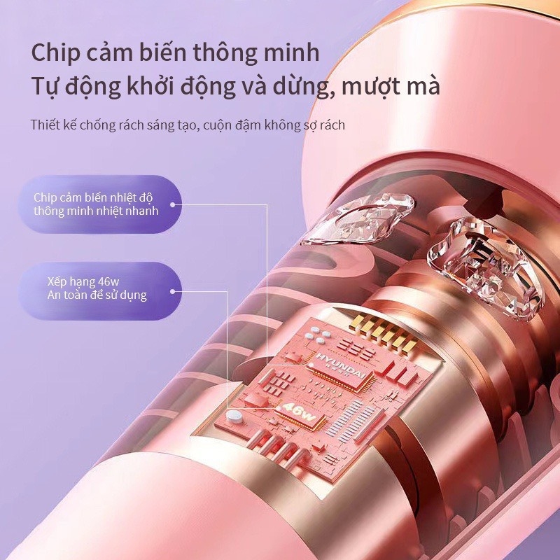 MÁY UỐN TÓC XOAY 360 độ 46W TẠO KIỂU TÓC (20)