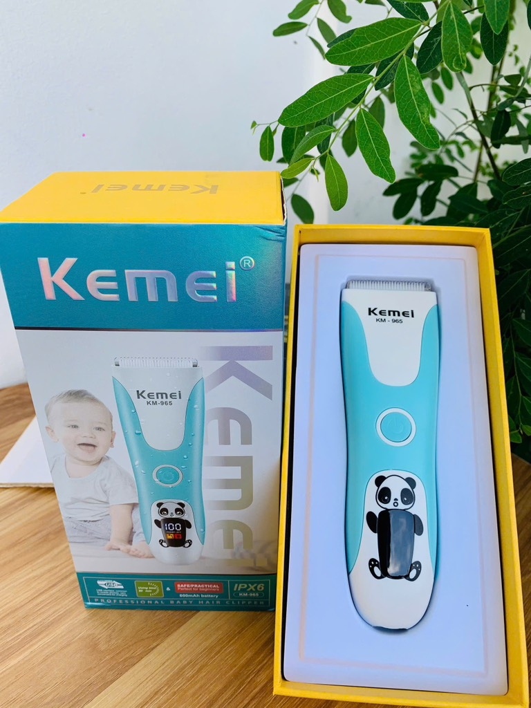 Tông Đơ Cắt Tóc Cho Bé Kemei CHÍNH HÃNG 965 (2)