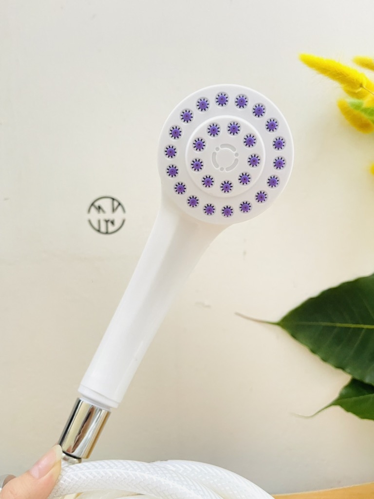 Bộ Vòi Hoa Sen Tắm Nhựa Kèm Dây Dẫn Nước Lanka(8)