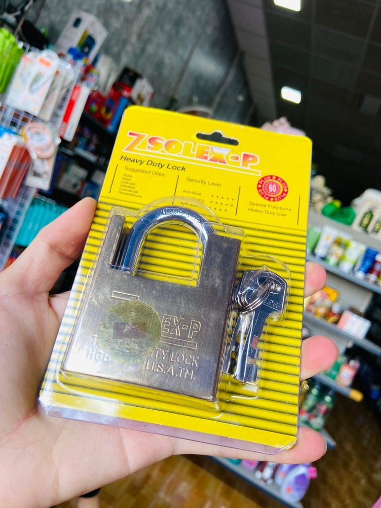 Ổ Khóa Zsolex 60mm Chống Cắt (3)