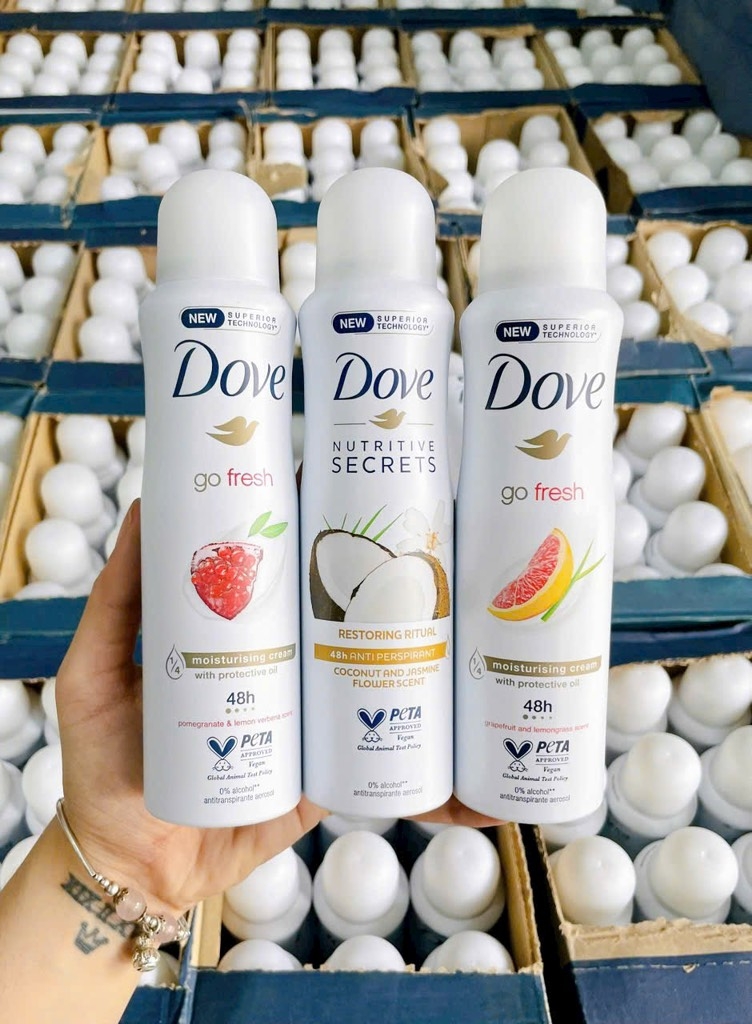 XỊT DOVE KHỬ MÙI TOÀN THÂN (5) '