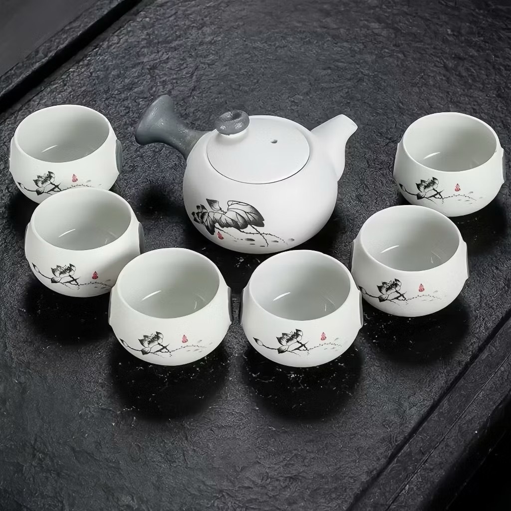 BỔ ẤM TRÀ TỬ SA 6 LY 1 ẤM (7)