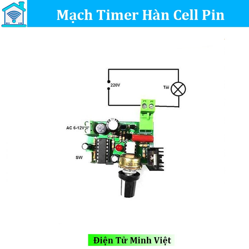 Mạch Timer KST Module Timer cho máy hàn cell từ A-Z CÓ CHIẾT ÁP Điện tử ...