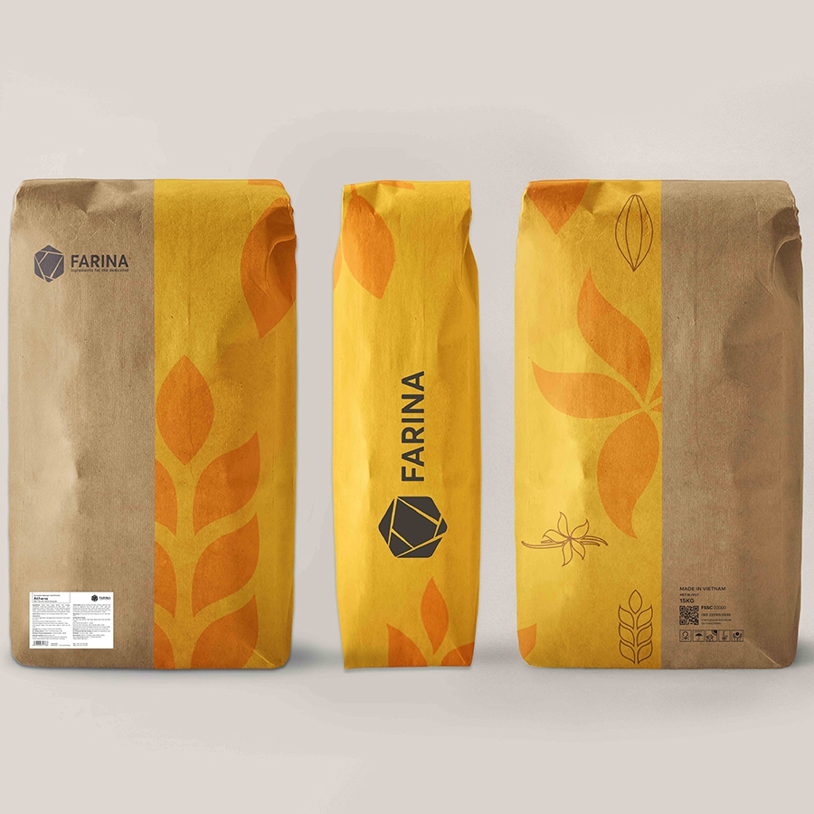 Athena - Bột Trộn Sẵn Bánh Bông Lan, Farina | Túi 1kg, 15kg, 25kg