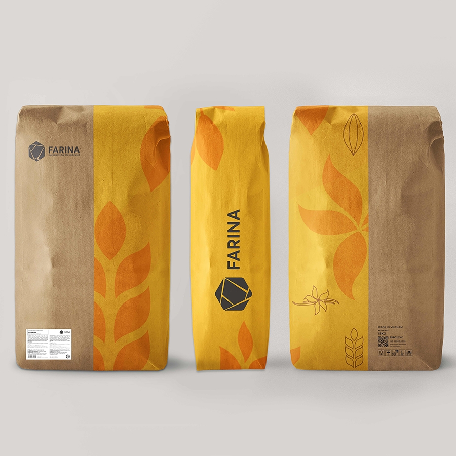 Athena - Bột Trộn Sẵn Bánh Bông Lan, Farina | Túi 1kg, 15kg, 25kg