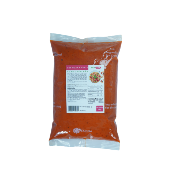 Xốt Pizza - Pasta Vị nguyên bản | Hũ 240g; Túi 1kg