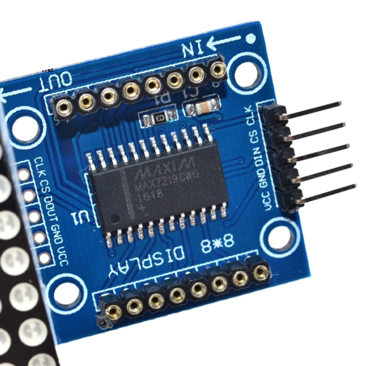 Module Điều Khiển LED Matrix - Chip 7219 V2