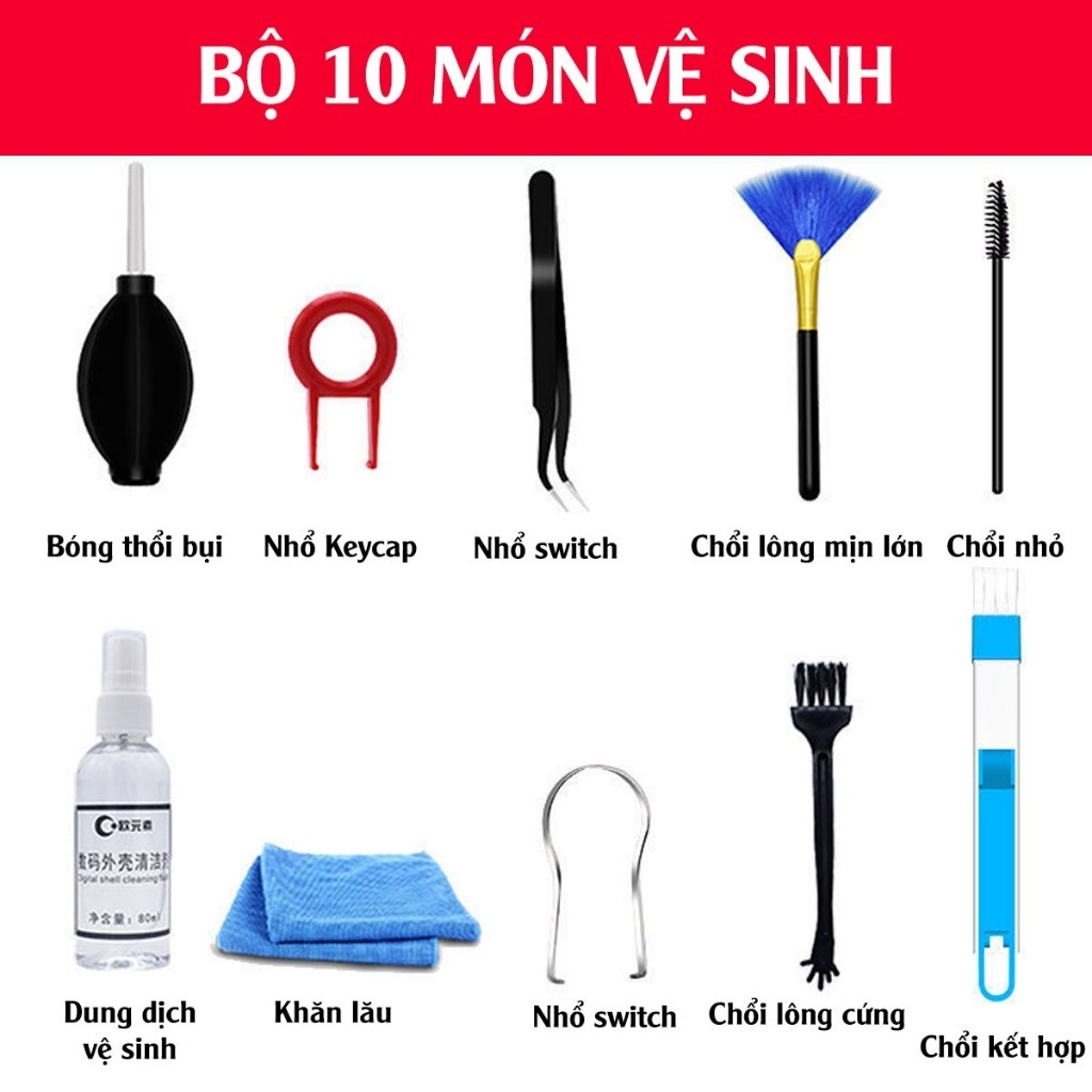 CÁCH LÀM SẠCH BÀN PHÍM LAPTOP TẠI NHÀ