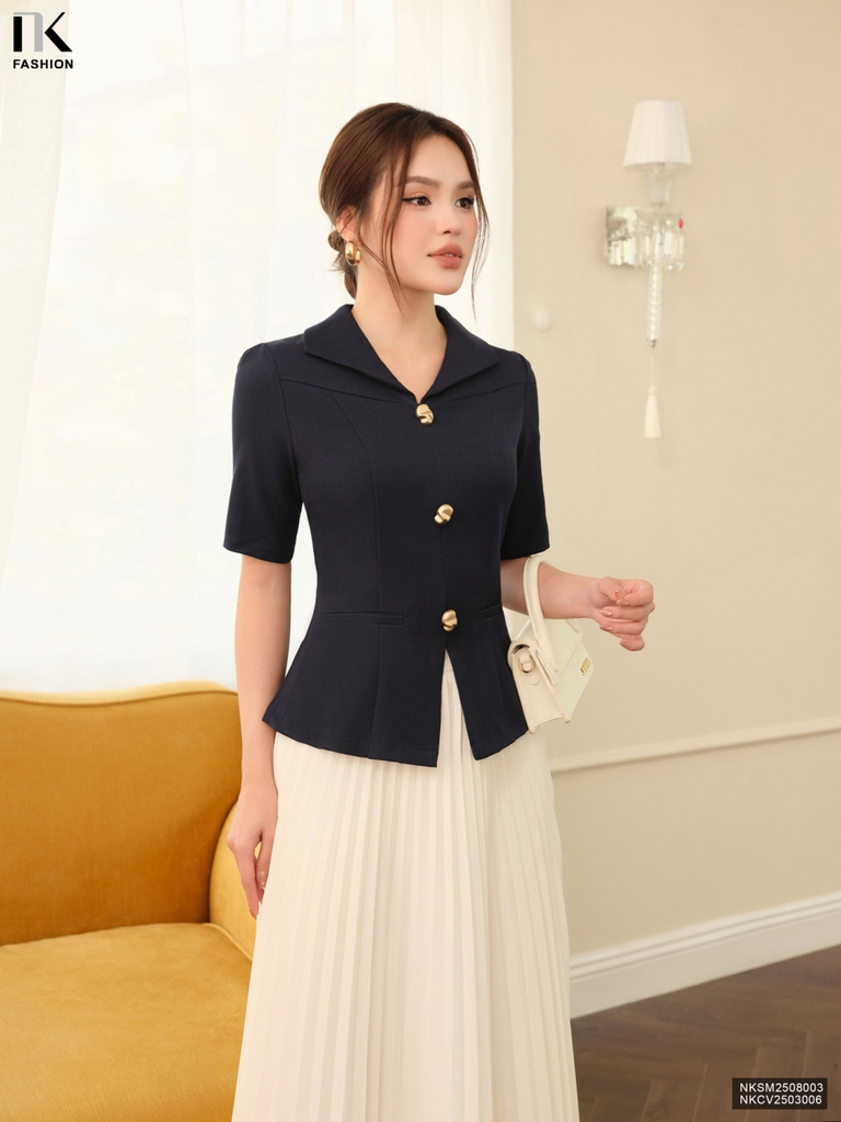 Kí giá cổ nhăn cơi túi sang trọng NKSM2508003