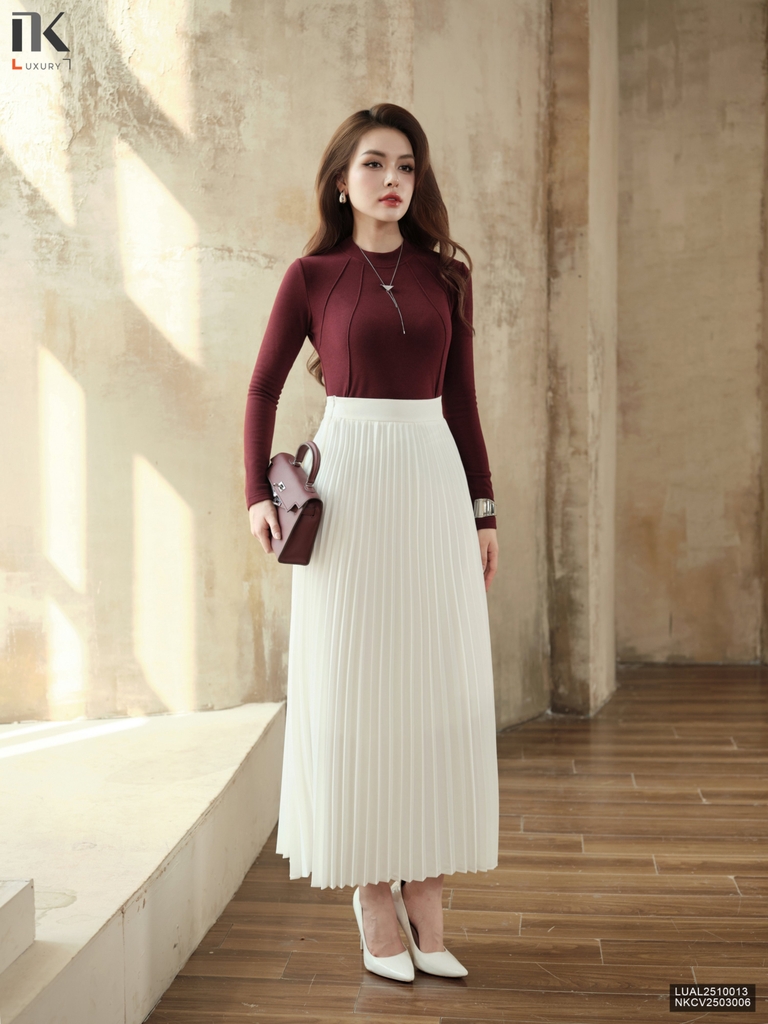 Áo len lông thỏ mí thân mềm mại, ấm áp LUAL2510013