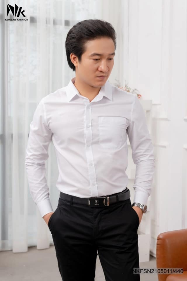 Áo Sơ Mi Nam Đuôi Tôm Sang Trọng, Thanh Lịch NKFSN2105011