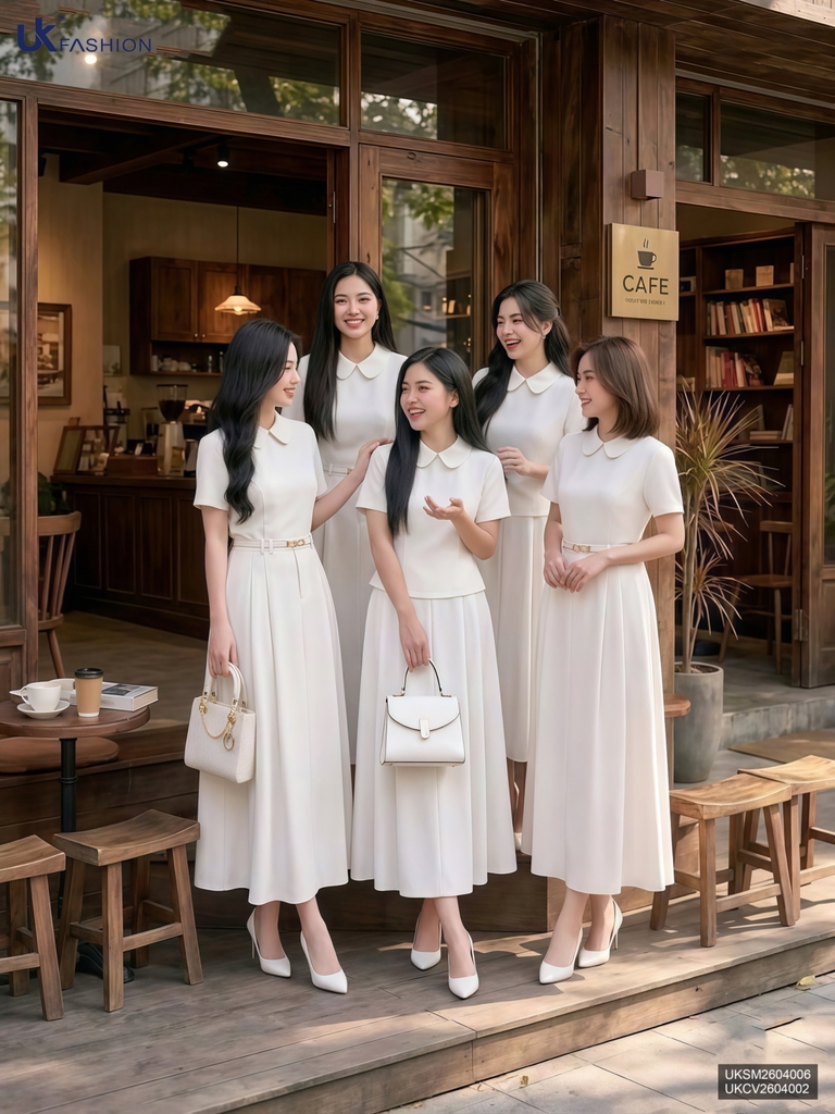 Sơ mi Linen cổ sen kiểu dáng mới, mềm mát, gọn dáng UKSM2604006