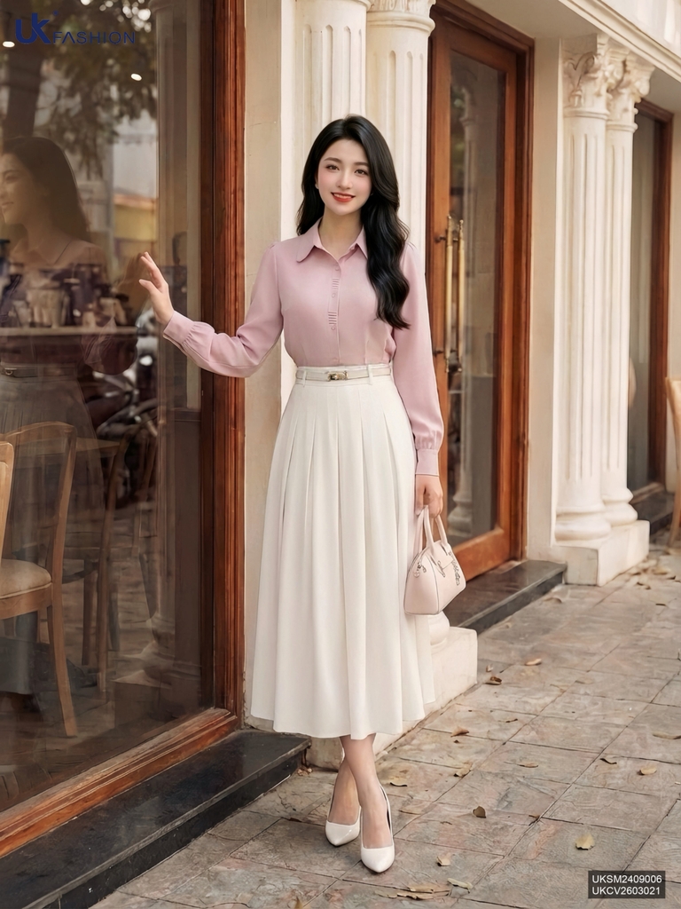 Chân váy xếp ly trend dễ mặc, dáng đẹp UKCV2603021