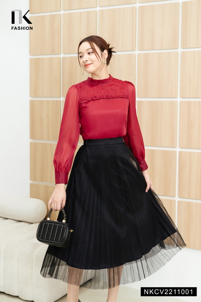 NK FASHION Chân Váy Thiết Kế Công Sở  NKCV2211001