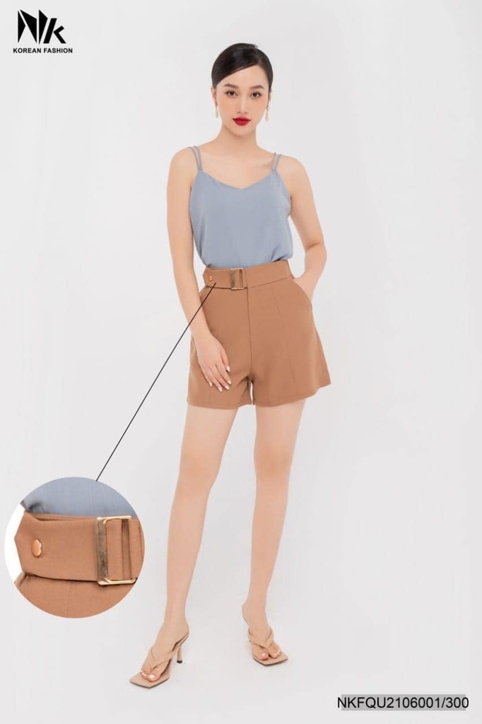 Áo 2 Dây Đan Chéo Quyến Rũ, Cuốn Hút NKFSM2105023