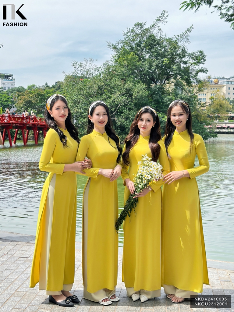 Quần Áo Dài Thanh Lịch, Sang Trọng NKQU2312001